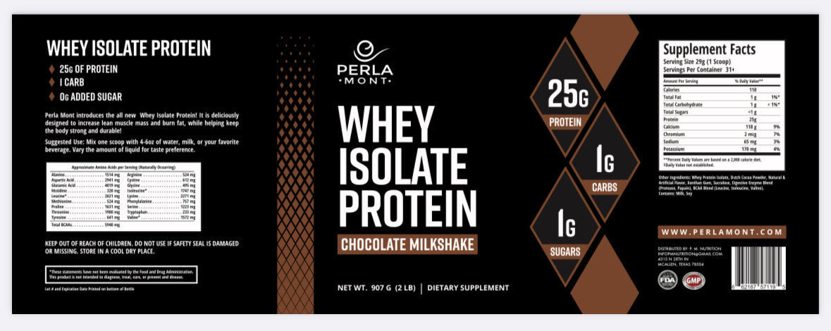 Whey Isolate Protein